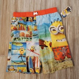 Minions swim trunks